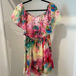 Amanda U Colorful Summer Dress